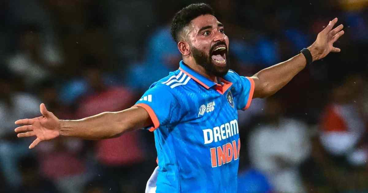 Mohammed Siraj: What happened in Siraj's fourth over...Instead of 4 wickets, the discussion is only about fours.