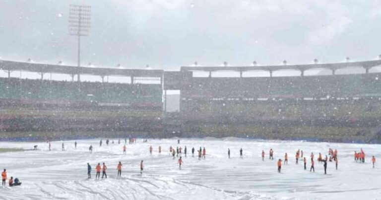 Ind vs Eng Warmup Match: India-England warmup match canceled due to rain, not a single ball could be bowled.