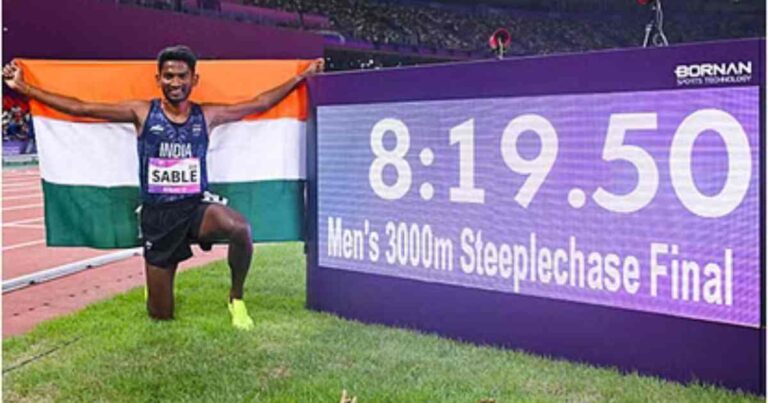 Asian Games 2023: For the first time in 72 years, India won gold in men's 3000 meter steeplechase, Avinash created history.