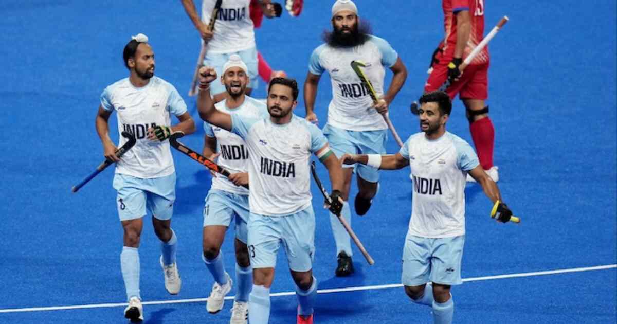 India got gold and ticket to Paris Olympics, India defeated Japan 5-1 in the final in Asian Games Hockey.