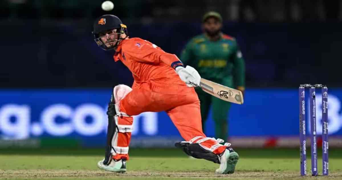 SA vs NED World Cup 2023: Scott Edwards's player! Fried Netherlands chased down the target of 246 runs by defeating South Africa.