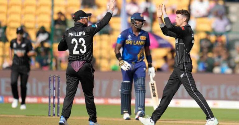 Wold Cup 2023: New Zealand secures place in semi-finals, difficulties increase for Pakistan…